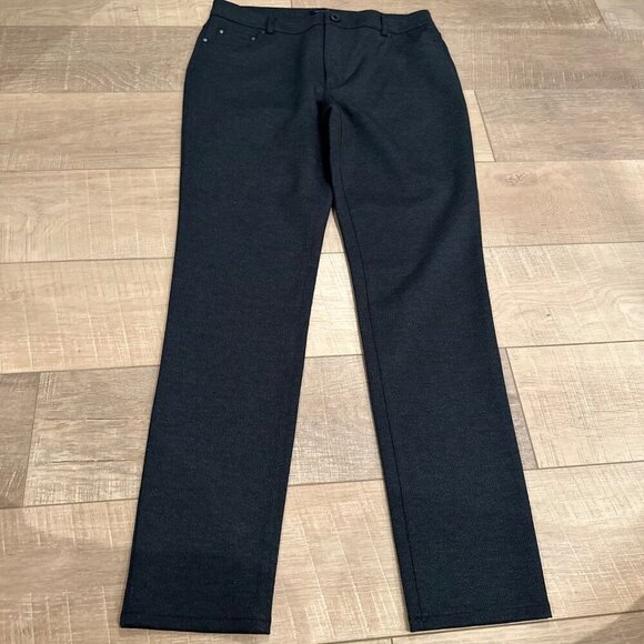 TOMMY HILFIGER WOMENS NEW DRESS PANTS BLUE SIZE 10 - Picture 1 of 10